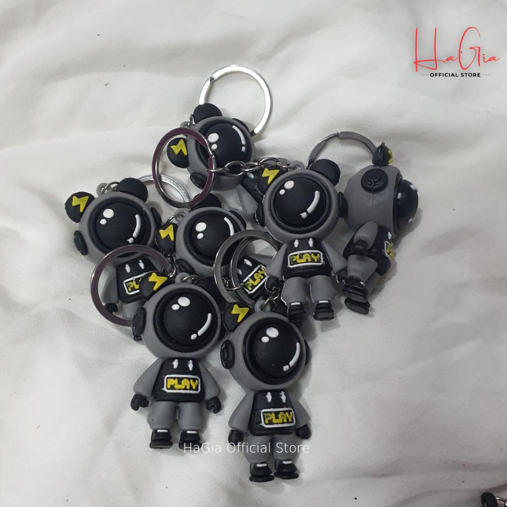 Móc khóa cao su nhiều phân loại hoạt hình