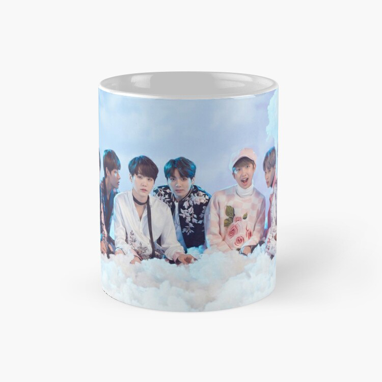 Cốc BTS ly sứ in hình nhóm nhạc BTS Bangtan