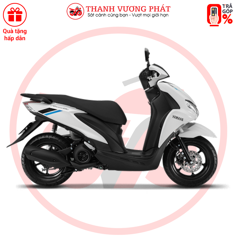 Xe tay ga Yamaha FreeGo màu mới - phiên bản Tiêu chuẩn, động cơ Blue Core 125cc, cổng sạc điện thoại, mặt đồng hồ LCD, cốp xe rộng lên tới 25L