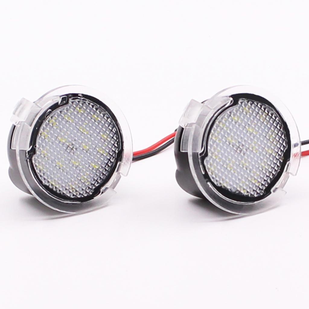 Car Side Rear View Mirror Puddle Lights for Explorer Dedicated