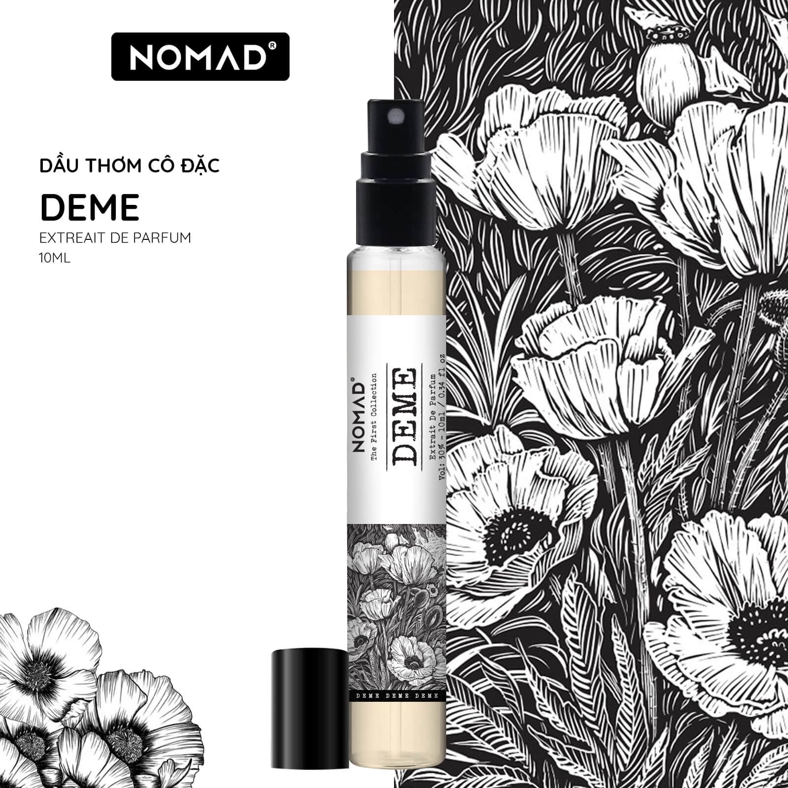 Nước hoa nam cô đặc, lưu hương lâu Nomad Deme Extrait De Parfum