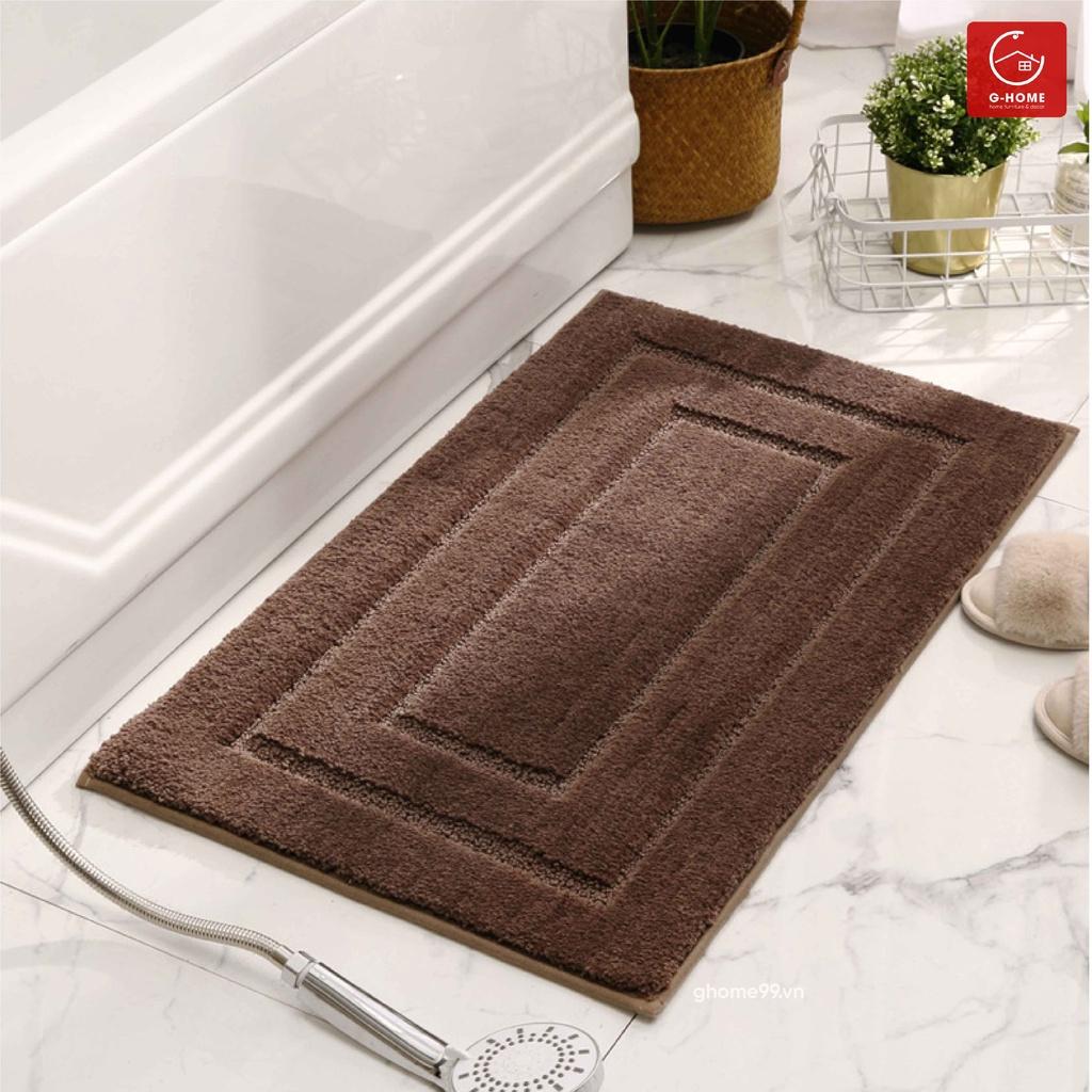 Thảm lau chân thấm nước Ghome chống trơn trượt dùng trong phòng khách, phòng tắm TC01