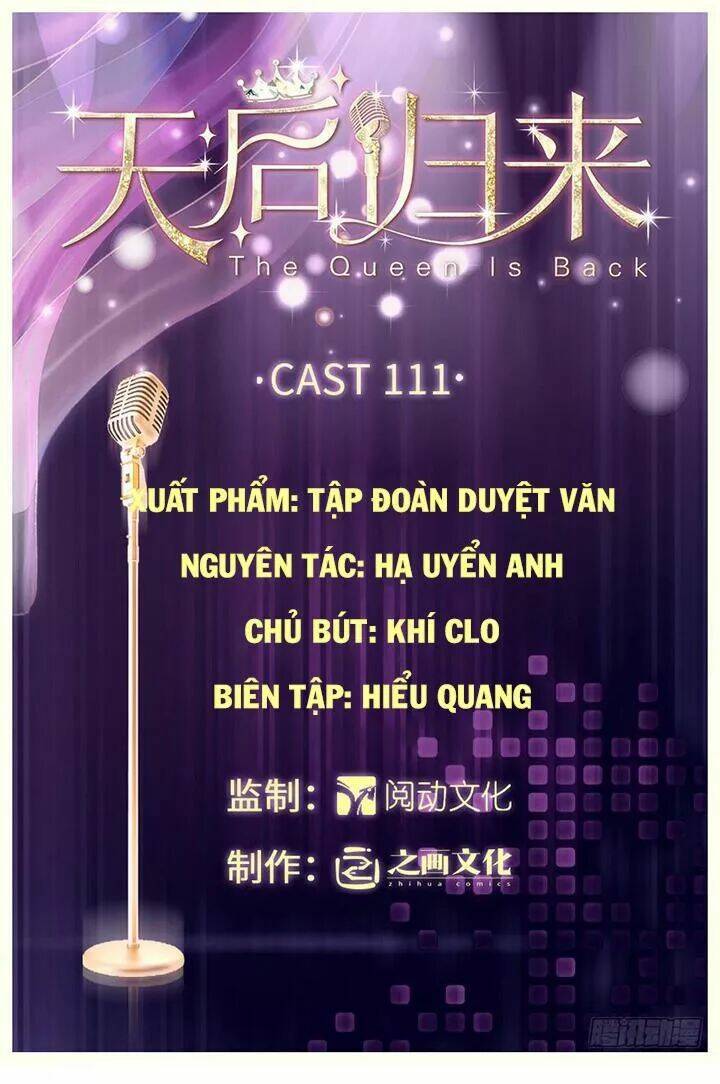 thiên hậu trở về chapter 111 1