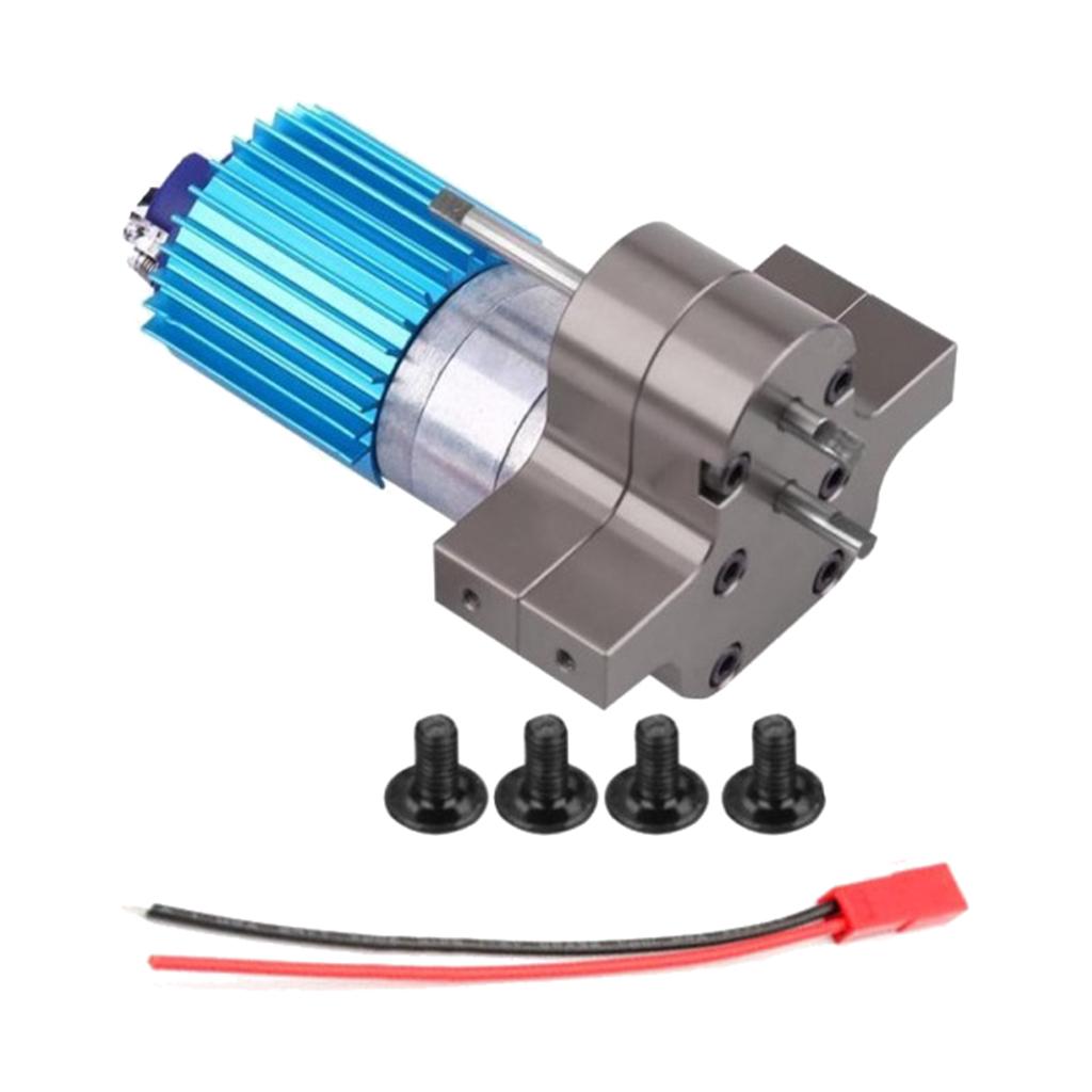 Hộp Số Thay đổi Tốc độ Xe RC Hộp Số Kim Loại Hộp Số 370