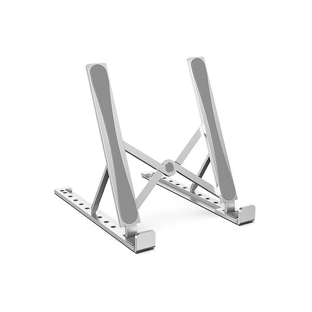 Giá đỡ máy tính xách tay có thể điều chỉnh 10 cấp bằng hợp kim nhôm chống trượt có thể gập lại