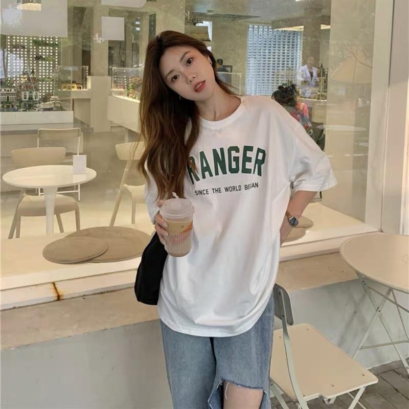 Áo thun tay lỡ form rộng in chữ RANGER cá tính - phông ulzzang oversize unisex nam nữ