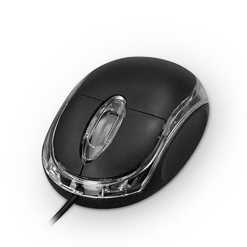 Chuột quang có dây usb màu đen chất lượng cao cho máy tính / laptop