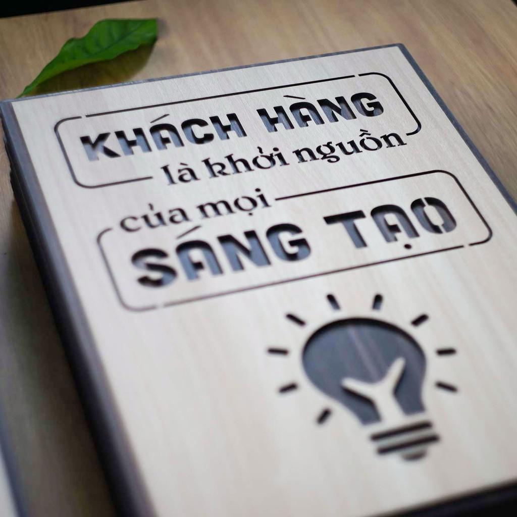 Tranh động lực - Khách hàng là khởi nguồn của mọi sáng tạo