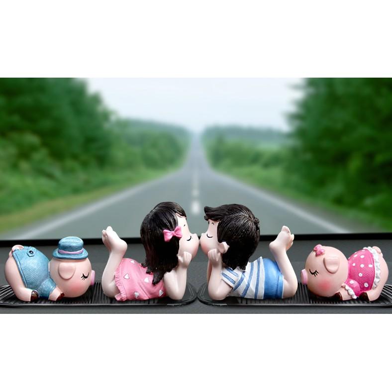 Set decor trang trí taplo ô tô, táp lô xe hơi - Hoàng Đông Shop