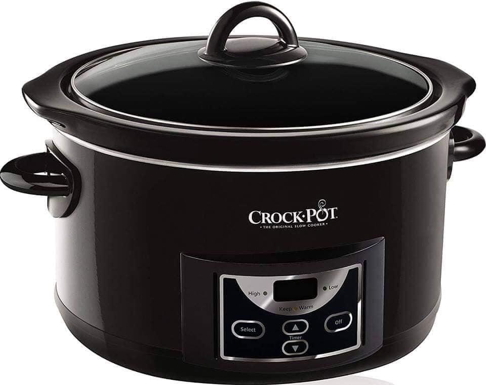 Nồi Nấu Chậm Crock Pot, Nồi Kho Cá, Nồi Nấu Cháo, Nồi Ninh Xương, Dung Tích 1.8L, 3 Mức Nhiệt, Nhập Đức - Nồi Đen 3.5L