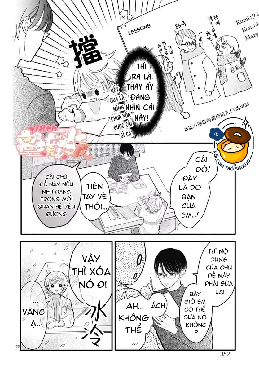 hashiba-sensei lạnh nhạt vô tình chapter 3 22