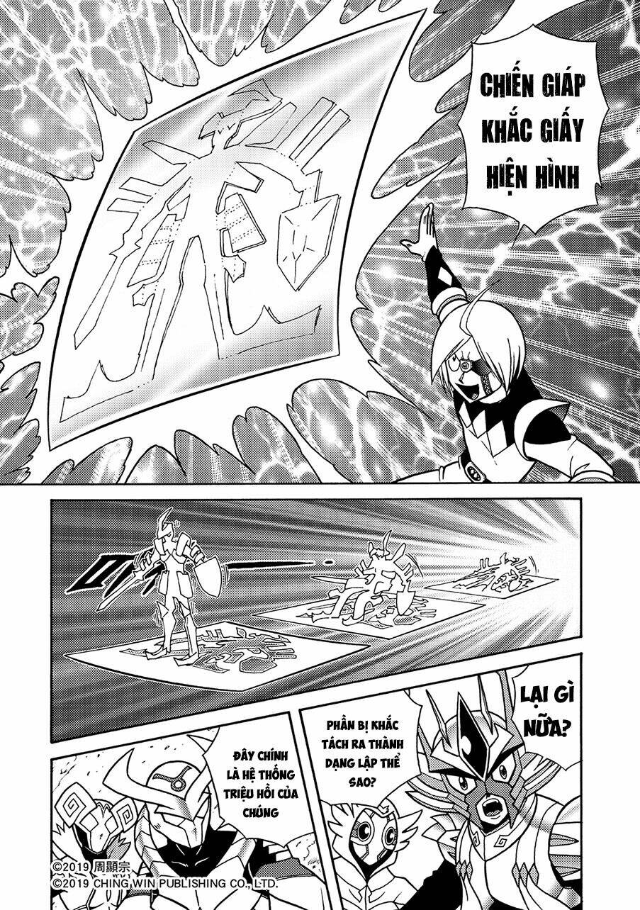 Hiệp Sĩ Giấy A chapter 8.1 14