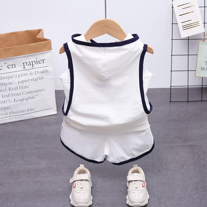 Đồ Bộ Cho Bé Trai Bộ Sát Nách In Chữ A Ngôi Sao Chất Cotton VYVY Kids