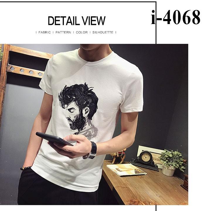 Áo Thun Nam Chân Dung 3D Lạ Mắt - I4068