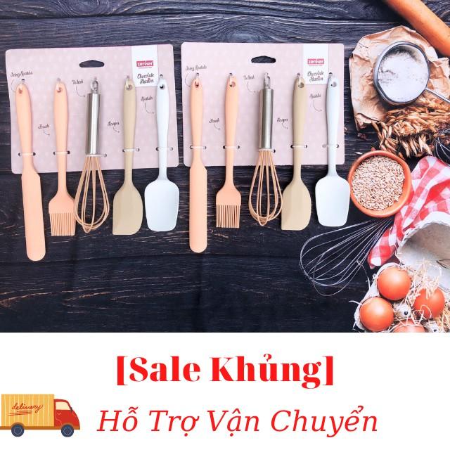 Bộ dụng cụ làm bánh Fackelmann 5 món Đức