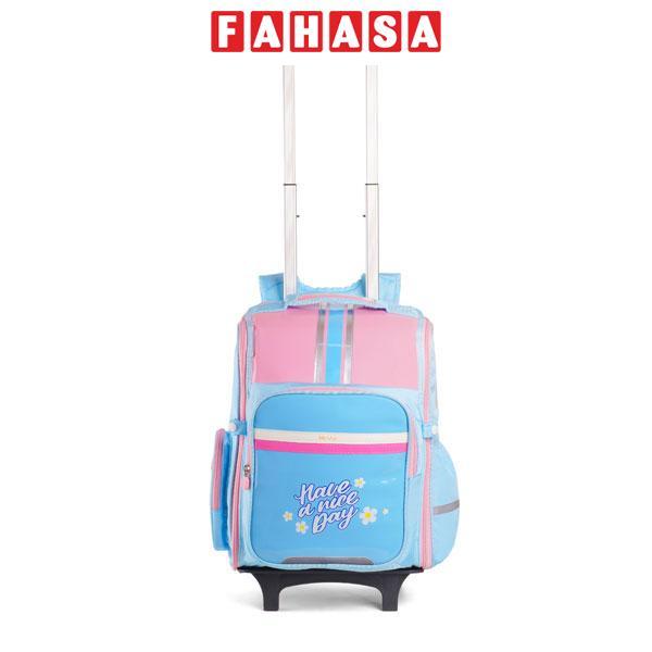 Ba Lô Cần Kéo Have A Nice Day - Mr.Vui 1042 - Màu Xanh Biển