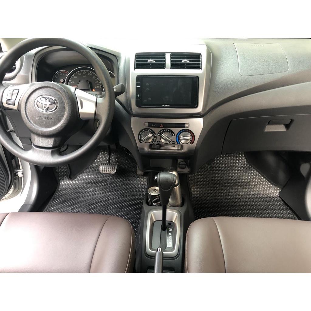 Thảm lót sàn ô tô KATA cho xe Toyota Wigo (2018 - 2022) - Khít với sàn xe, Chống trơn, Không mùi, Không ẩm mốc