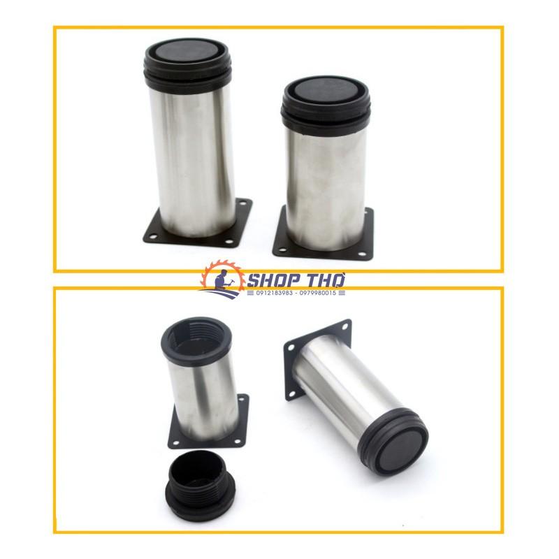 Chân thẳng Model 1707 lắp tủ chất liệu inox nhiều kích thước