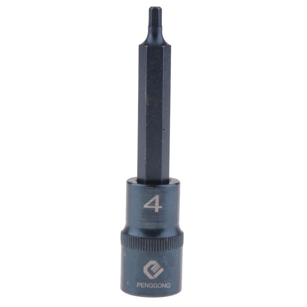 Socket Adapter Drill Bits Set Hex Shank 1/2" Drive Impact Drill Bits