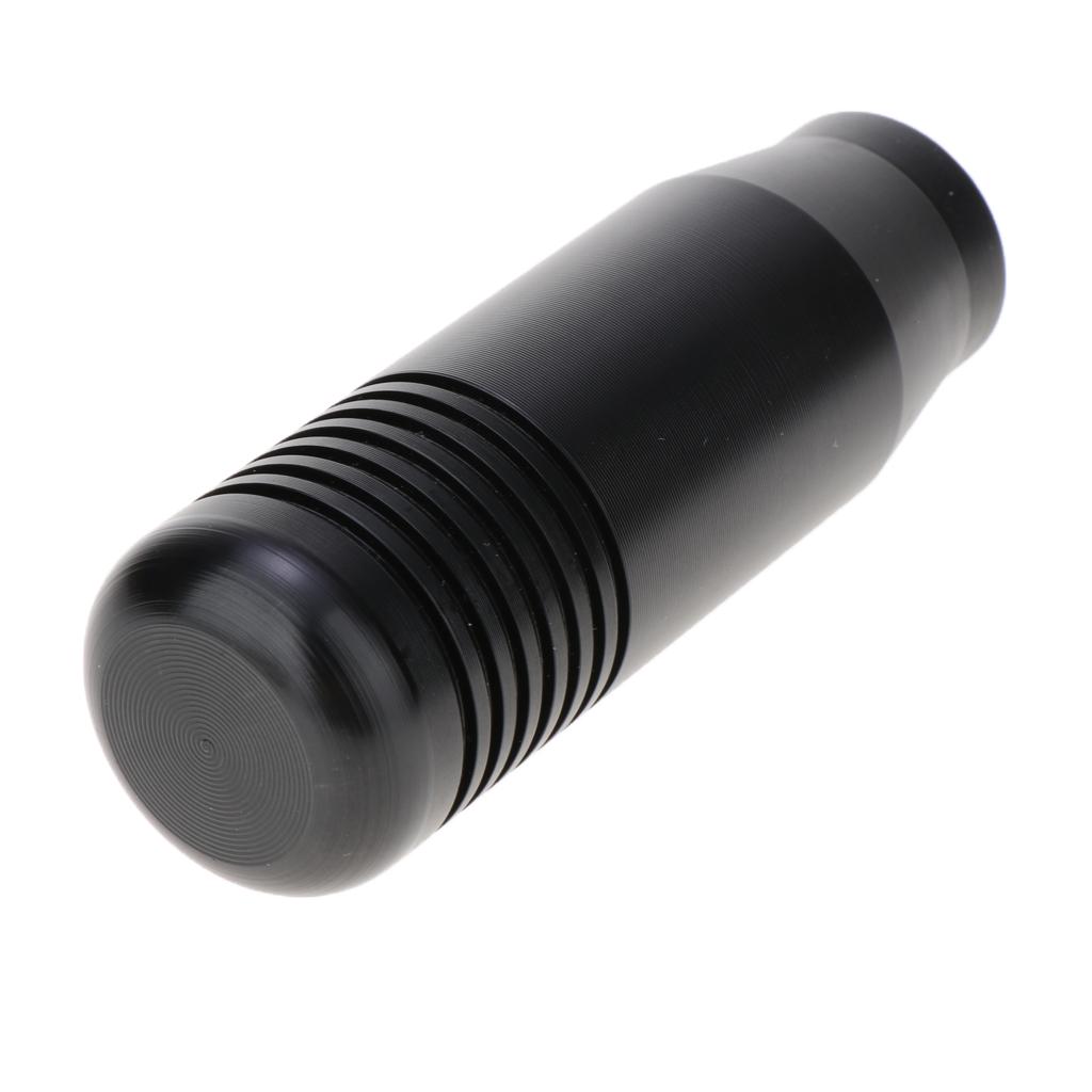 8.5cm Aluminum Gear Stick  Lever Knobs Shifter Universal for Cars Black