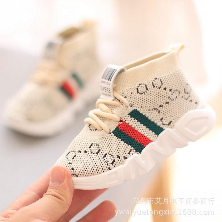 Freeship Giày Thể Thao cổ chun cho bé từ 2 đến 4 tuổi