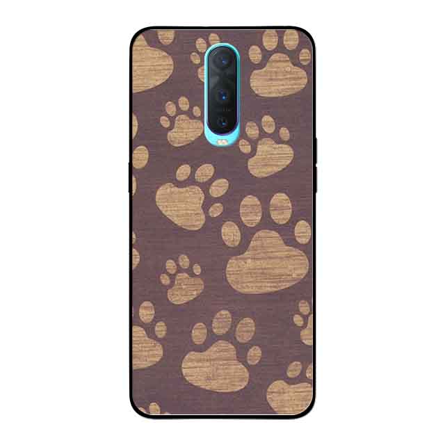 Ốp Lưng in cho Oppo R17 Pro Mẫu Chân Hình Thú - Hàng Chính Hãng