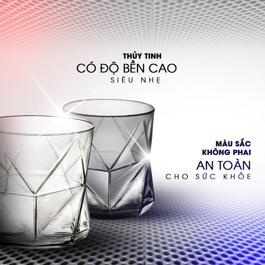 Ly thủy tinh Cassiopea 32cl - 48cl - nhiều màu- HÀNG CHÍNH HÃNG