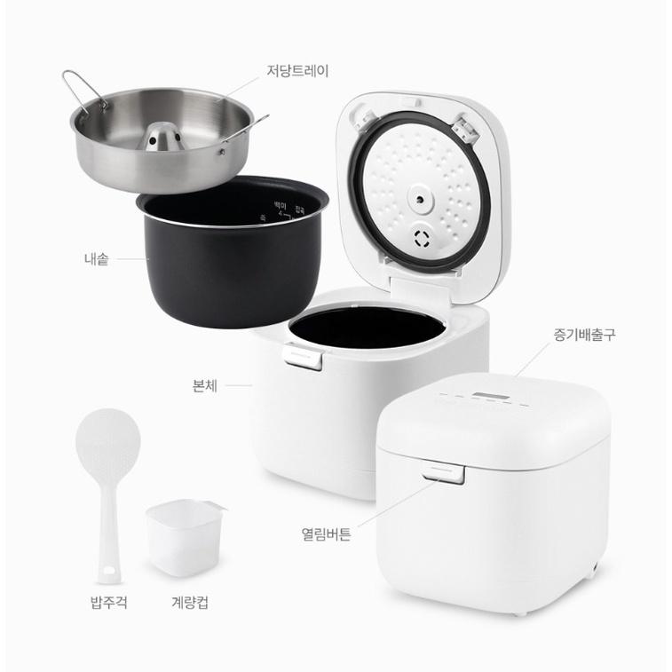 Nồi Cơm Tách Đường Lacuzin, Nồi Cơm Dành Cho Người Ăn Kiêng, Bệnh Tiểu Đường, Mỡ Máu, 2L, Nội Địa Hàn, BH 12 Tháng