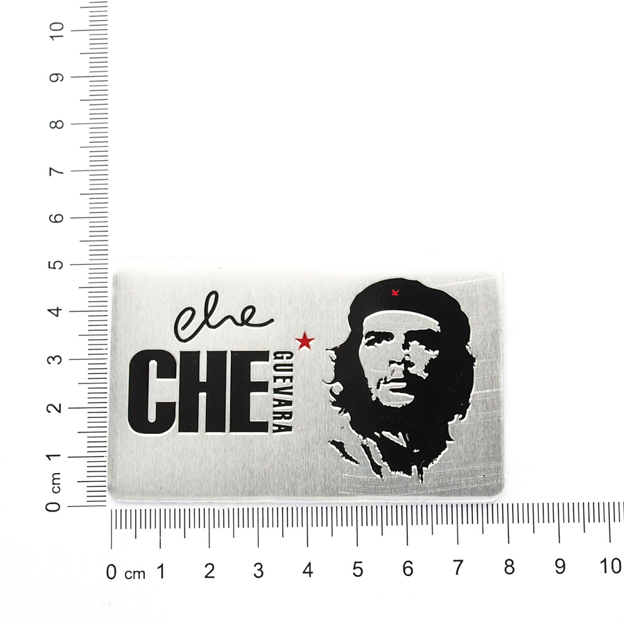 Set 4 sticker metal kim loại - Che Guevara