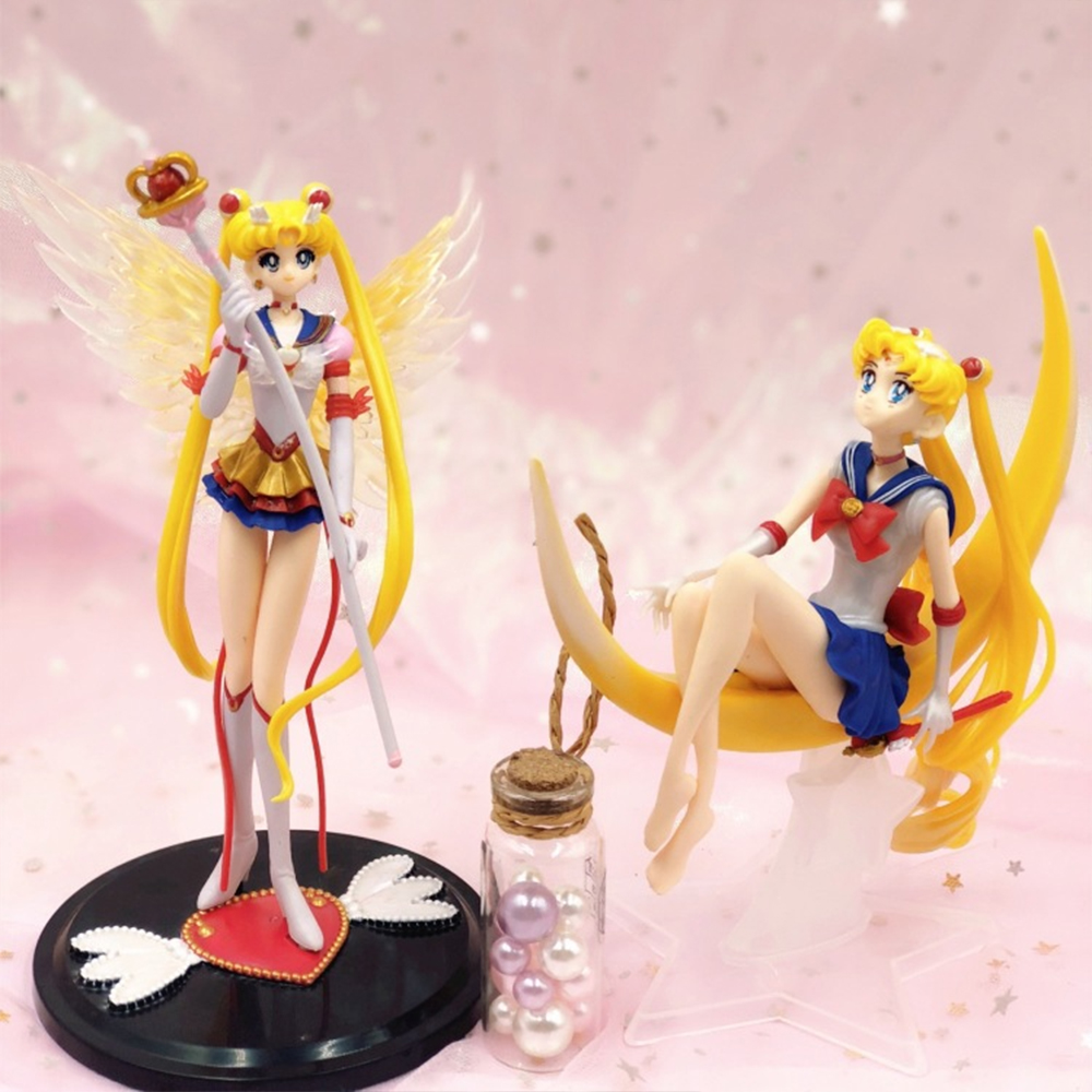 Mô hình nhân vật Eternal Sailor Moon - Thủy Thủ Mặt Trăng Vĩnh Cửu (Có giá đỡ)