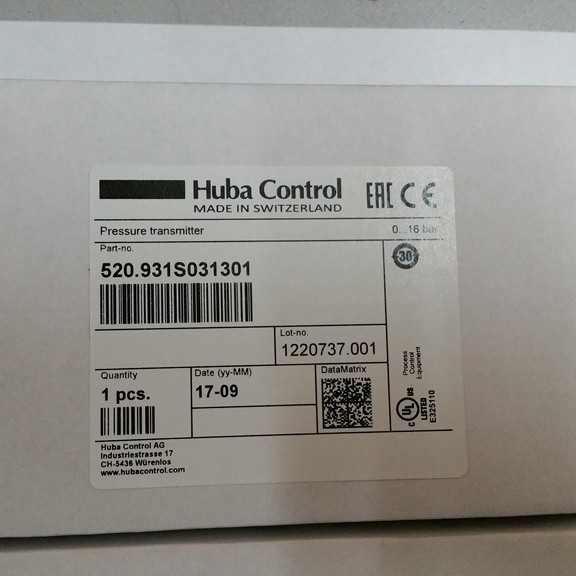 Cảm biến áp suất Huba Control 520 0-16bar  520.931S031301 - Hàng chính hãng