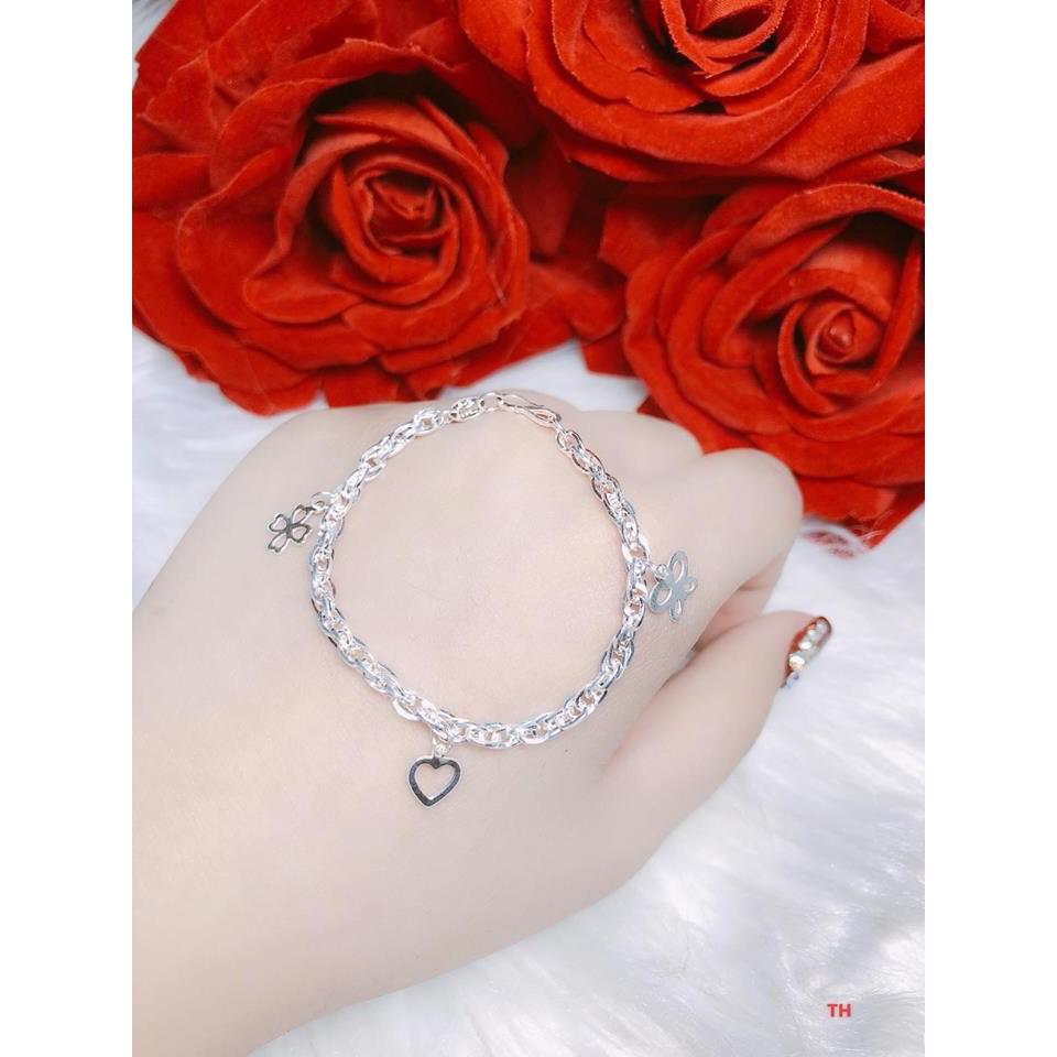 LẮC TAY TRẺ EM BẠC TA LẮC HOA