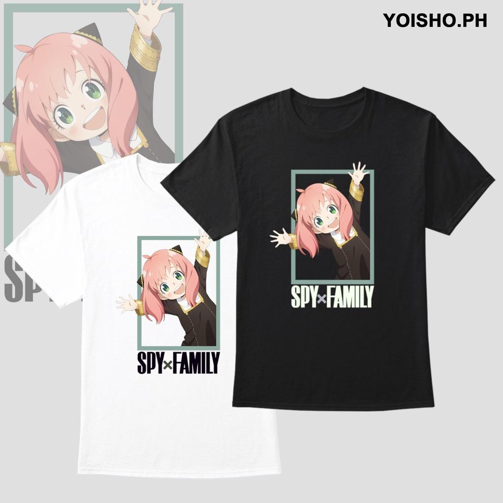Áo thun SPY x FAMILY - Anya Forger Unisex Manga Anime độc đẹp cực HOT giá rẻ 2 màu đen trắng