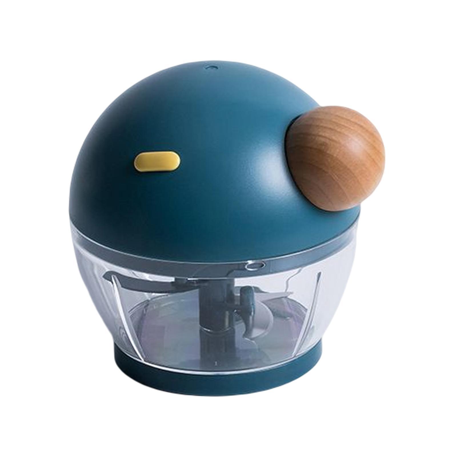 500ml Food Processor Vegetable Chopper Blender Manual for Meat Nuts Ginger