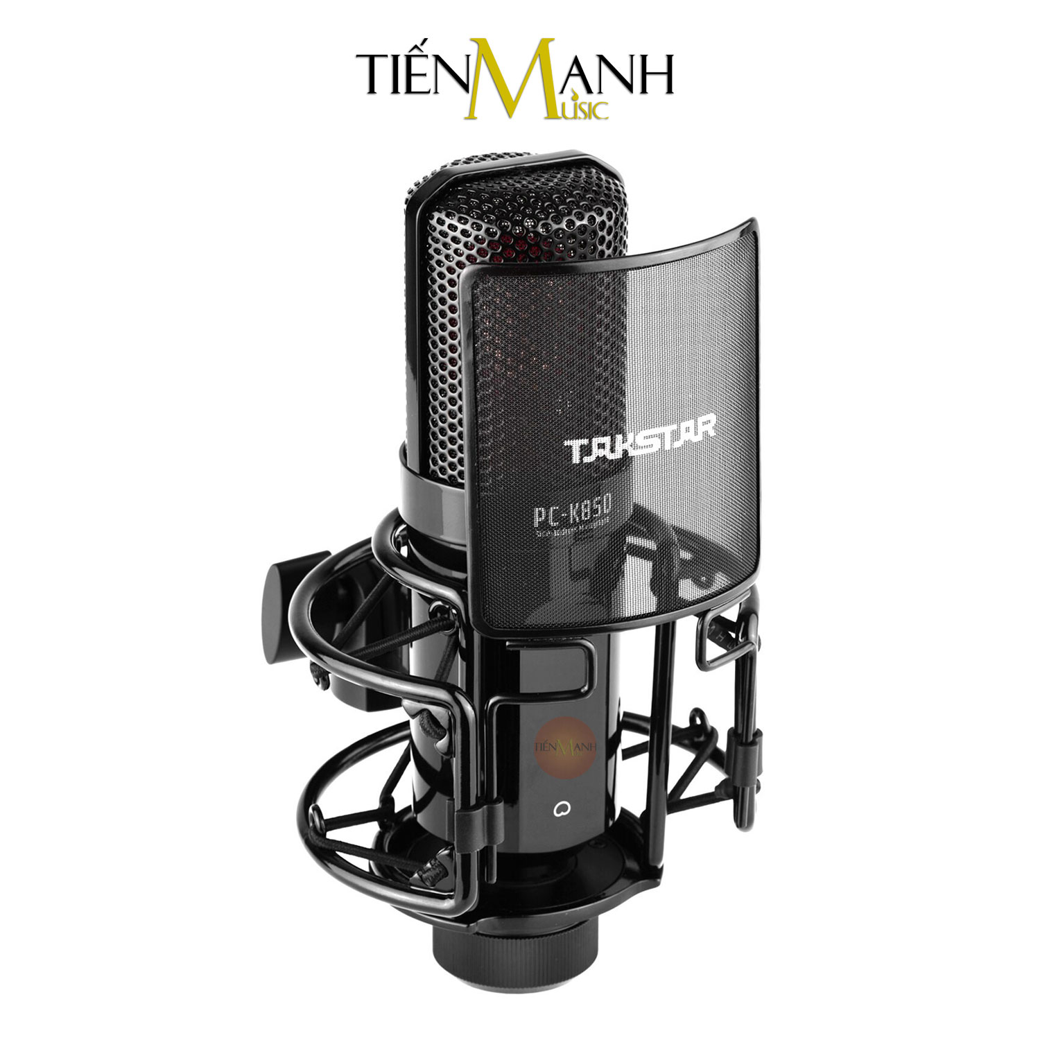 [Tặng Cable] Micro Takstar PC-K850 Mic Thu Âm Condenser Livestream Phòng Thu Studio PC K850 Microphone PCK850 Hàng Chính Hãng - Kèm Móng Gẩy DreamMaker