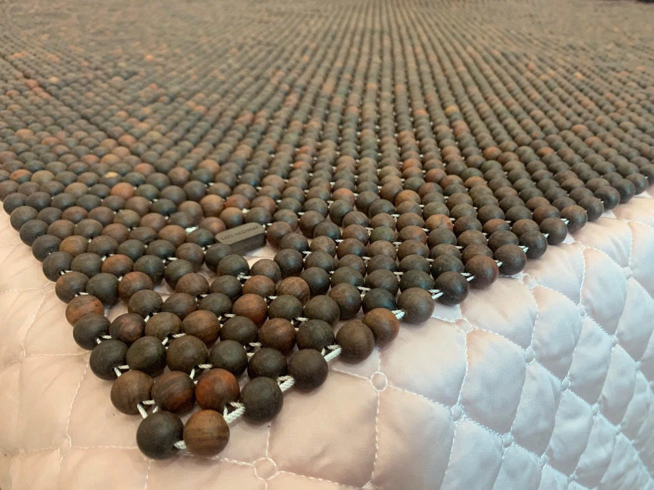 Chiếu Hạt Gỗ Trắc Mộc Cao Cấp - Kích Thước 1,2mx1,9m ( video , hình thật )