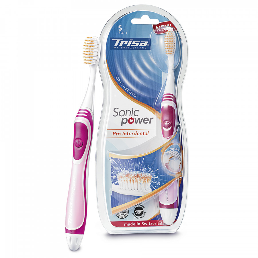 Bàn Chải Đánh Răng Điện TRISA Pro Interdental Soft