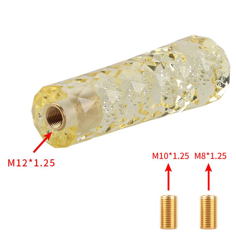 Đầu cần số thủ công được sửa đổi thuận lợi nhất đầu cần số mô hình kim cương nông đầu cần số pha lê đầu cần số đầu cần số