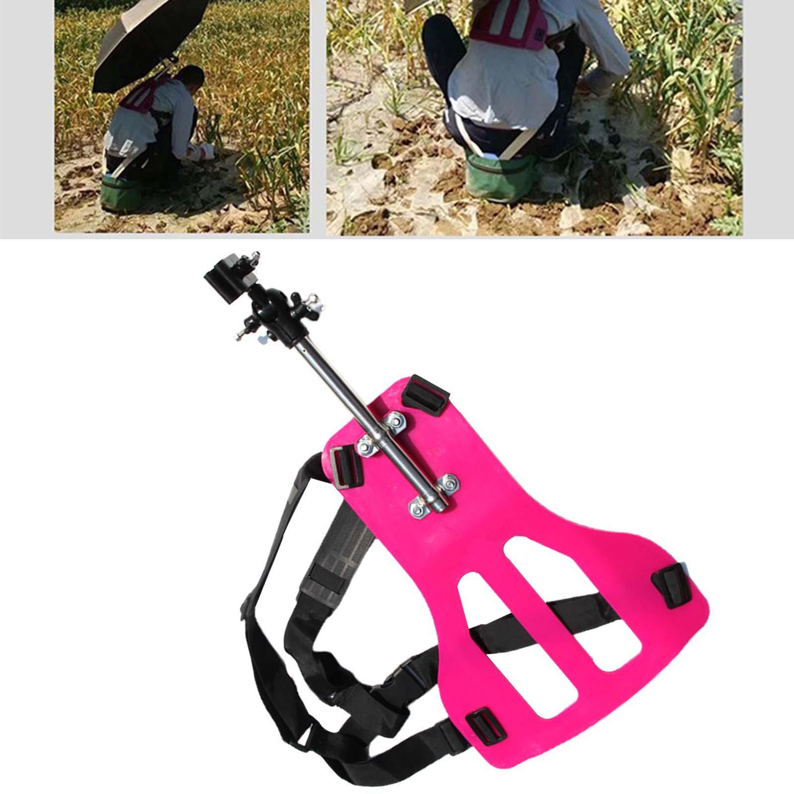 Wearable Umbrella Holder, Umbrella Rack Hands Free Support Rain Umbrella Stand Sun Umbrella Holder for Adults, Canoe Running Fishing Jogging