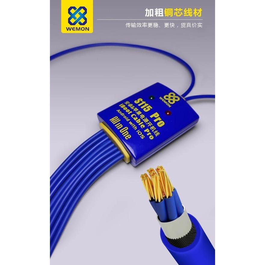 Dây cấp nguồn cho iPhone & Android Wemon S115 Pro