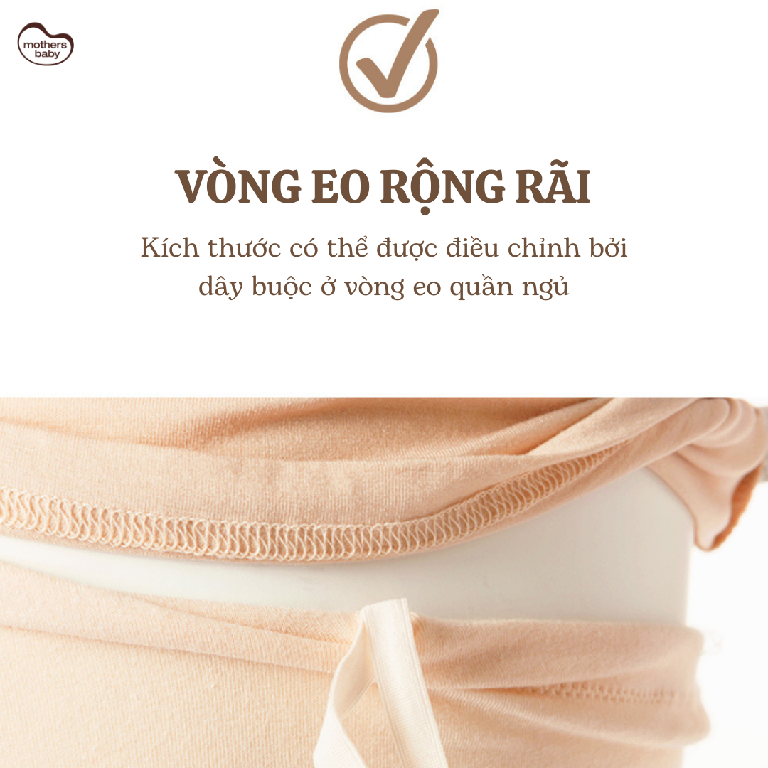 Đồ Bộ Bầu Và Sau Sinh, Đồ Ngủ Cho Mẹ, Chất Liệu Cotton Cao Cấp - Thương Hiệu Mothersbaby Hàn Quốc