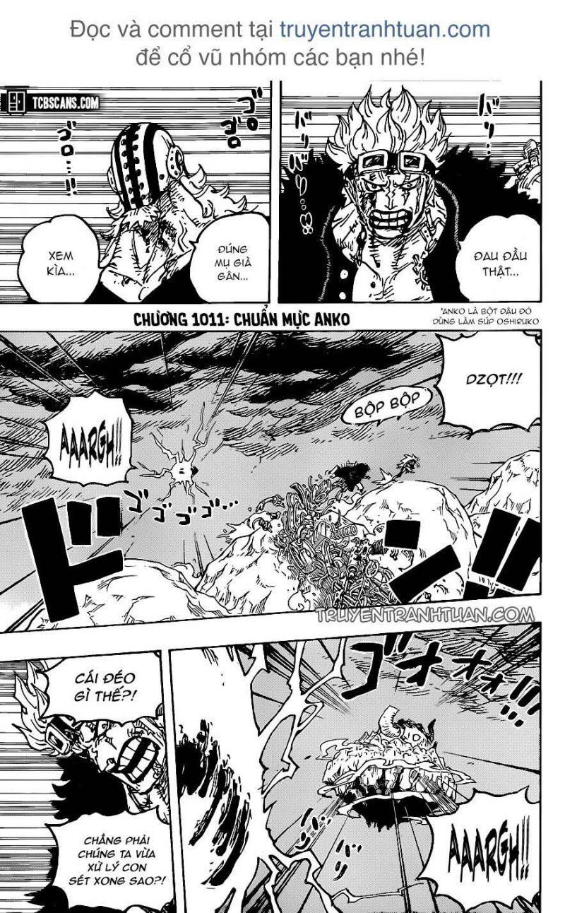 đảo hải tặc - one piece chapter 1011 3