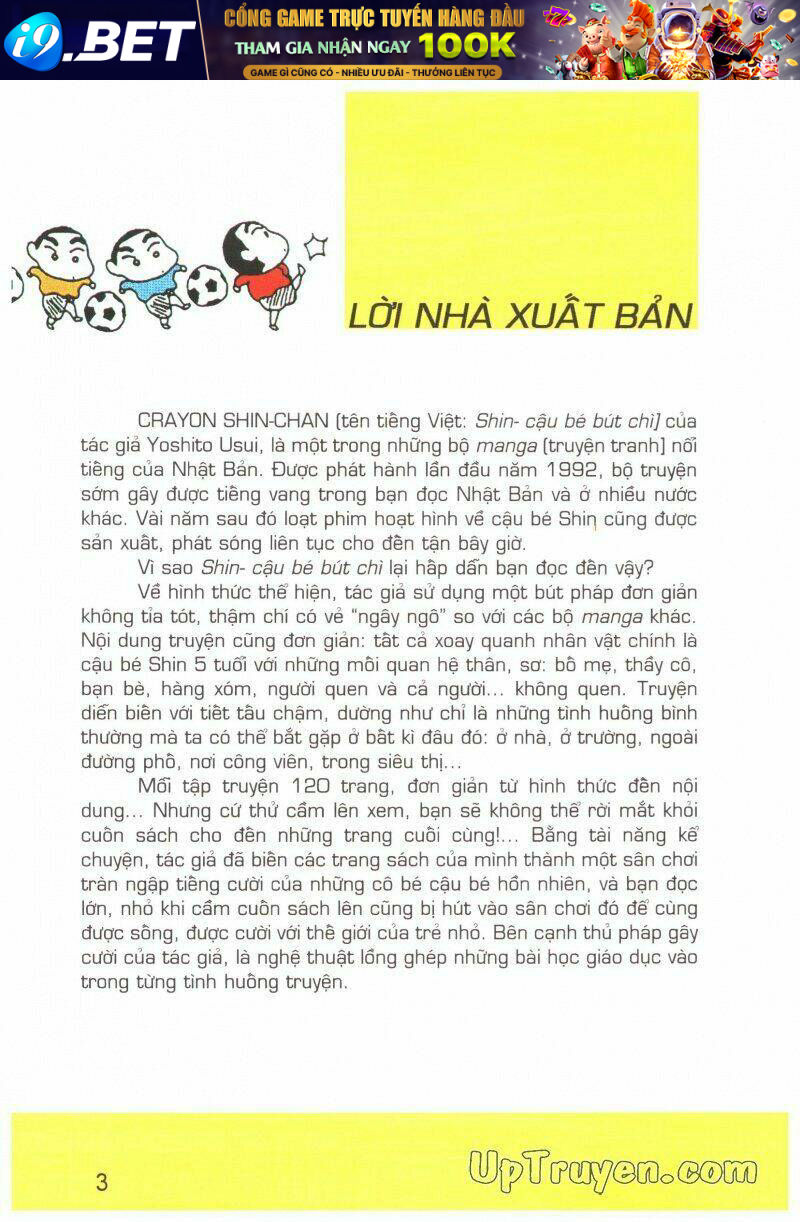 crayon shin-chan cậu bé bút chì chapter 18 1