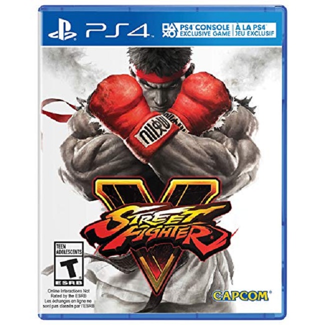 Đĩa Game Ps4: Street Figher V -Hàng nhập khẩu 