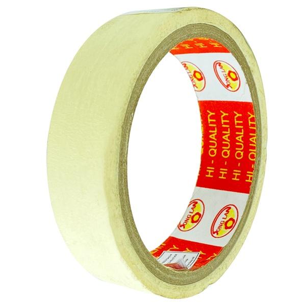 BĂNG KEO GIẤY NHĂN 1.2cm, 2.4cm, 4.8cm - 1 cây