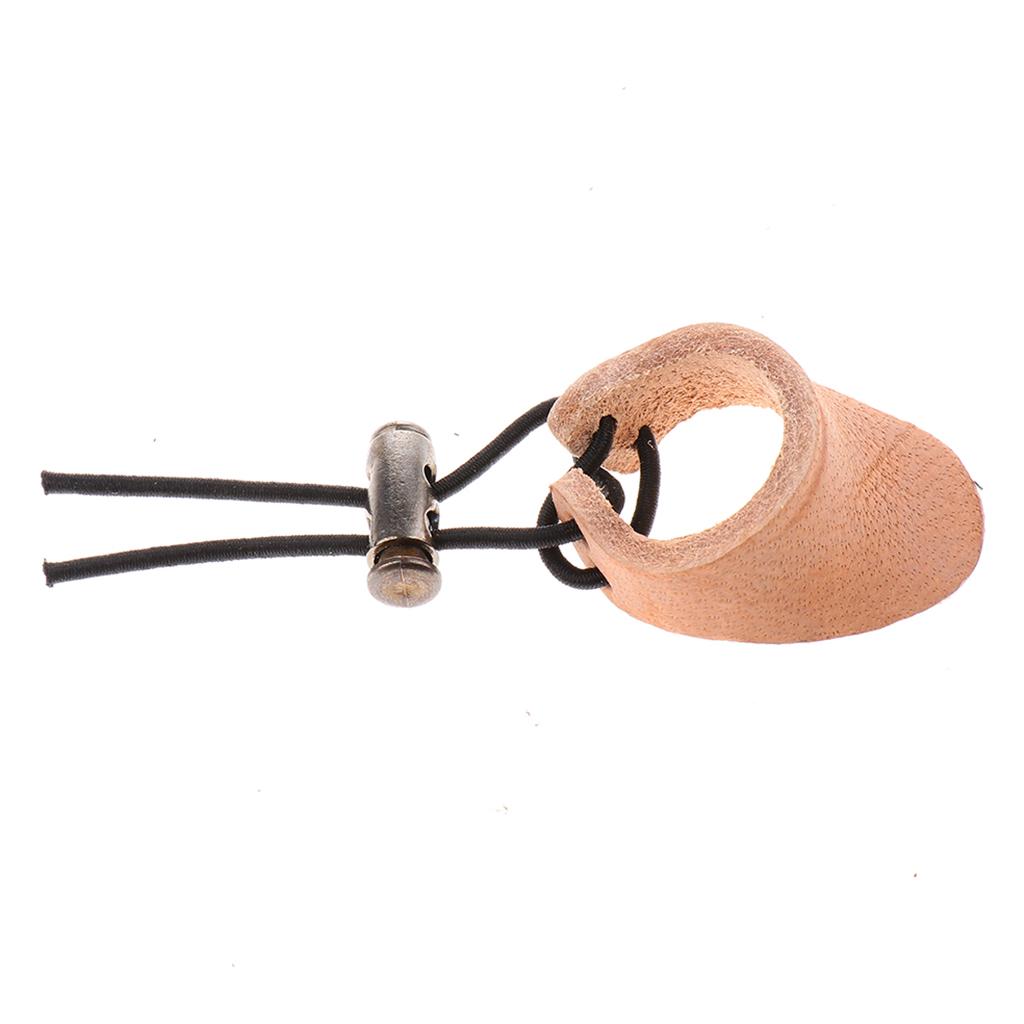 Premium Thumb Ring Release Archery Finger Tabs Finger Saver Protect Guard