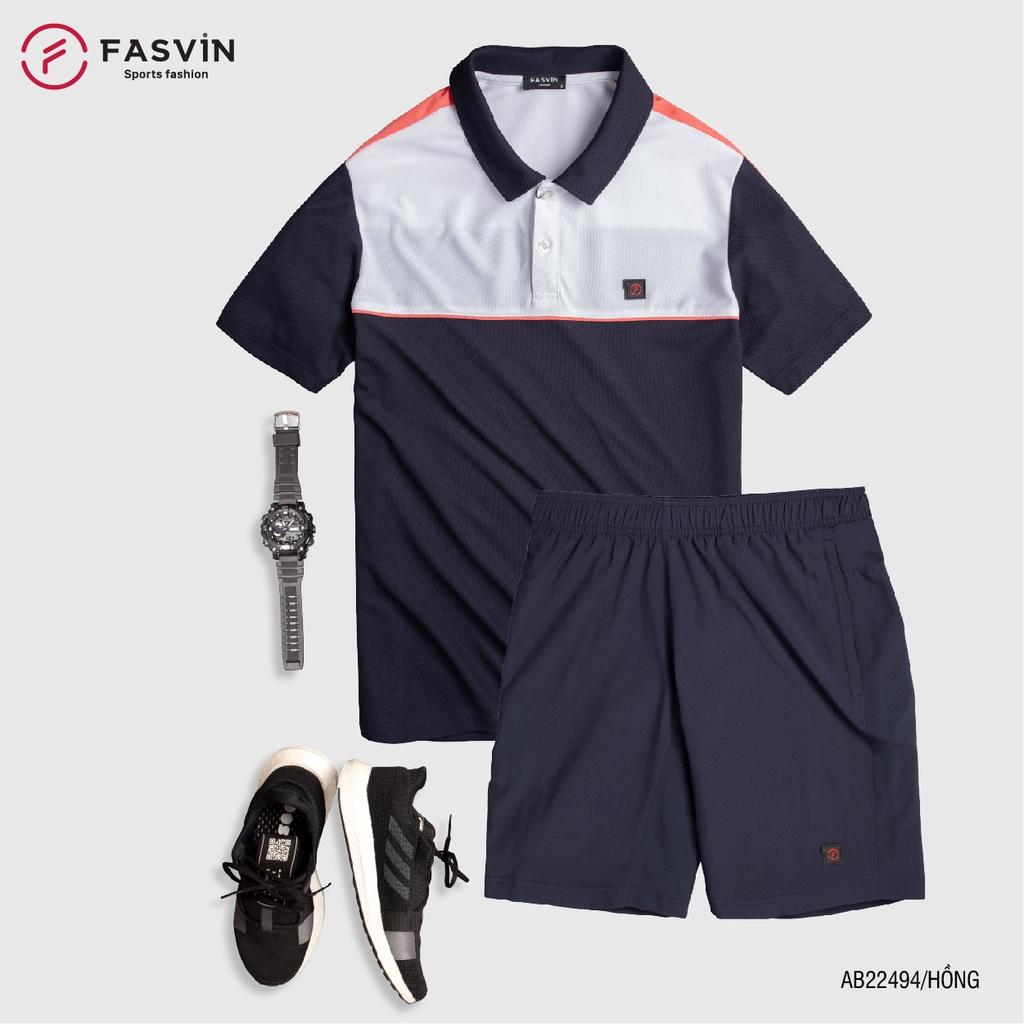 Bộ quần áo thể thao nam Fasvin AB22494.HN mềm mại co giãn thoải mái