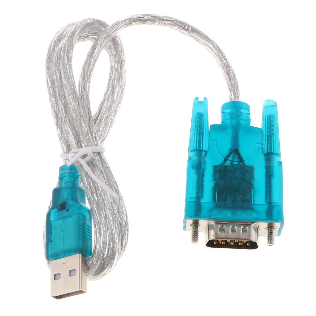 USB to RS232 Serial Port 9 Pin DB9 Cable Serial COM Port Adapter Convertor