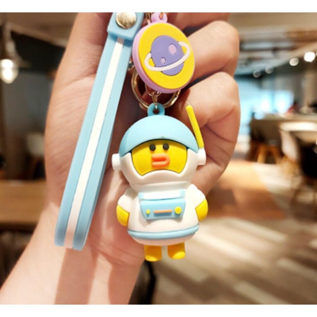 Móc khóa chú Vịt Phi Hành Gia dễ thương