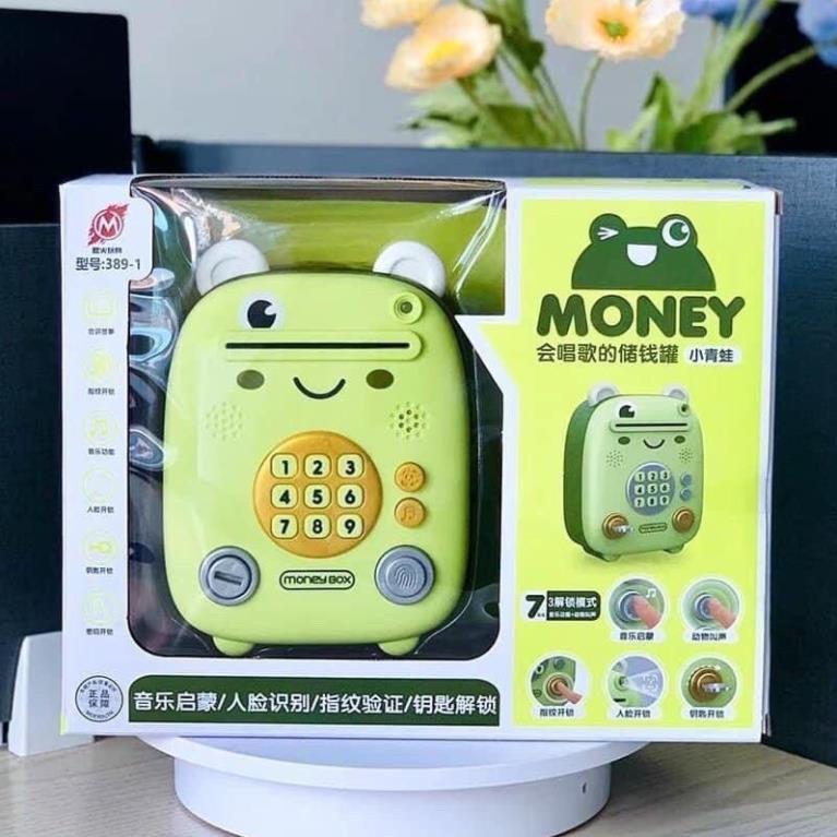 Két đựng tiền mini cho bé yêu, Hộp tiết kiệm mini có khóa, Heo bỏ tiền-Lợn bỏ tiền tiết kiệm- Hàng cao cấp